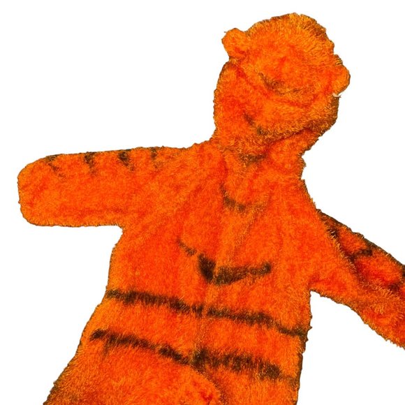 Disney Winnie the Pooh Tigger Costume Infant 24 Mo One Piece Halloween Hooded - Picture 7 of 10
